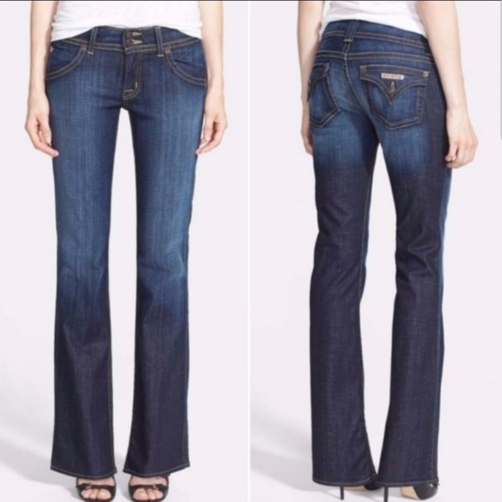 Hudson Signature Flap Pocket Bootcut Jeans S- 25